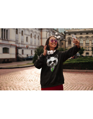 Sweat à capuche 3D animé PANDA