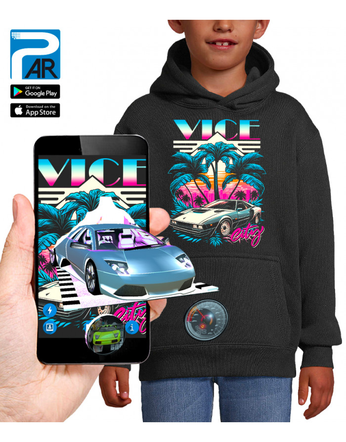 Sweat à capuche 3D animé VICE CITY
