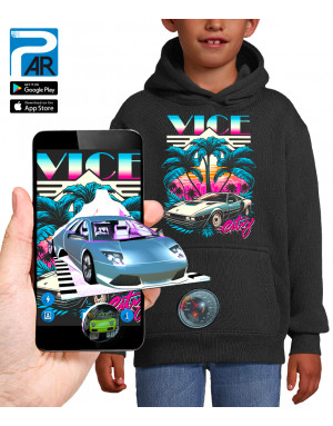 Sweat à capuche 3D animé VICE CITY