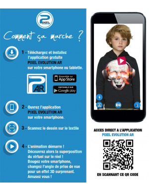 Sweat à capuche 3D animé CRÂNE PLAY MUSIC