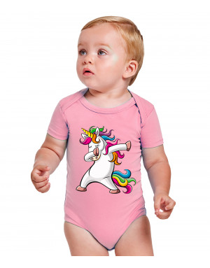 Body BÉBÉ 3D animé LICORNE DAB