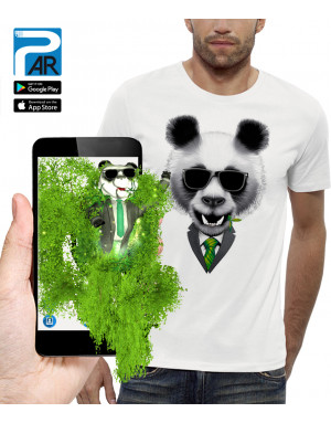 T-shirt 3D animé PANDA