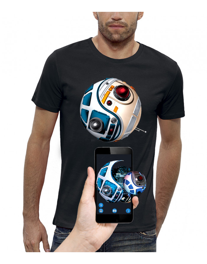 T-shirt 3D animé DROIDE