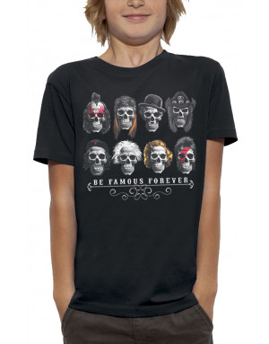 T-shirt enfant BE FAMOUS FOR EVER