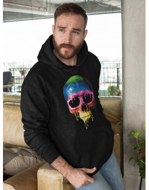 Sweat homme CRÂNE FLUORESCENT