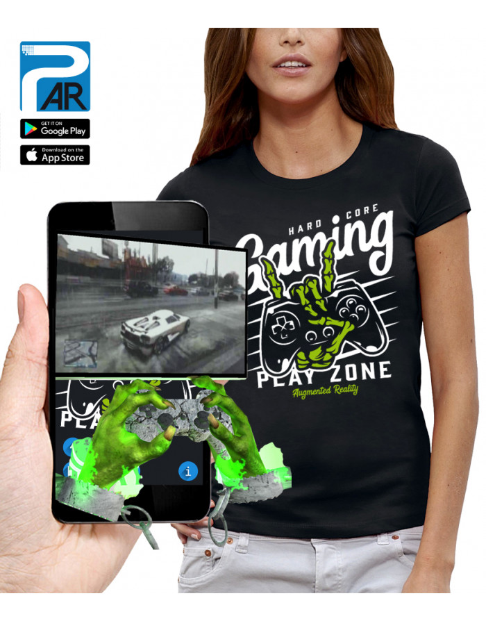 T-shirt 3D animé GAMING PLAY ZONE