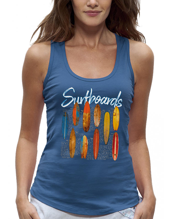Débardeur femme SURFBOARDS