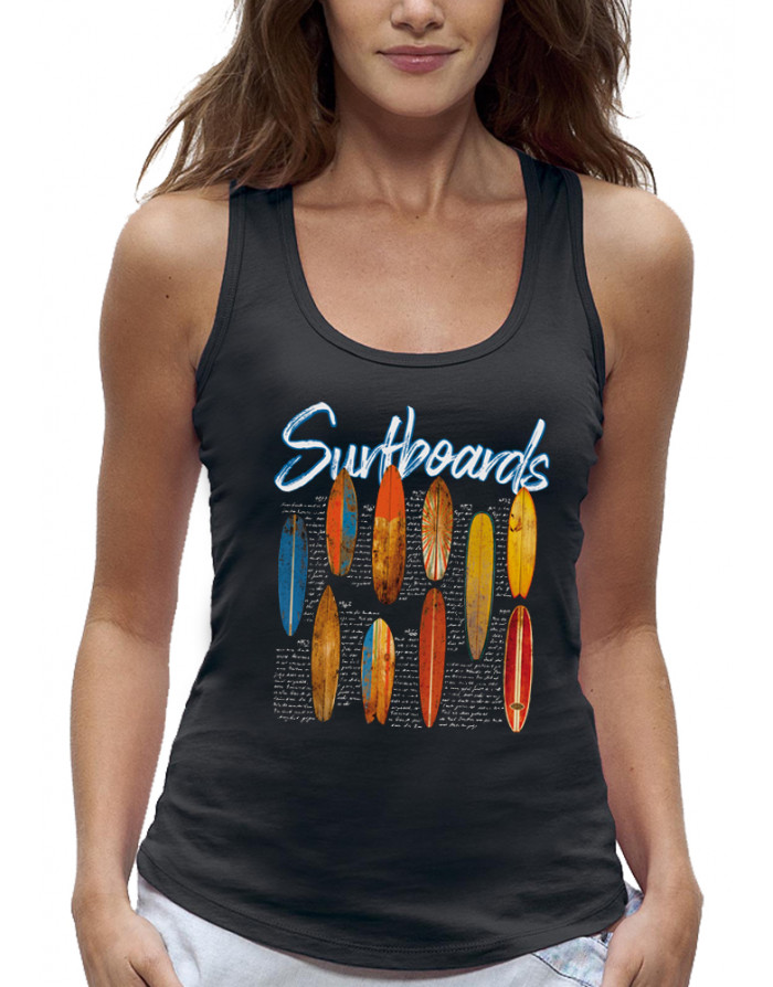 Débardeur femme SURFBOARDS