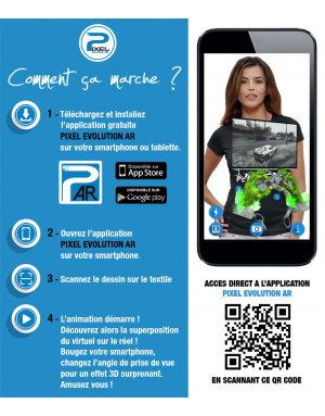 T-shirt 3D animé GAMING PLAY ZONE