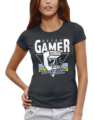 T-shirt 3D animé RETRO GAMER