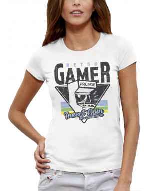 T-shirt 3D animé RETRO GAMER