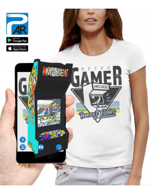 T-shirt 3D animé RETRO GAMER