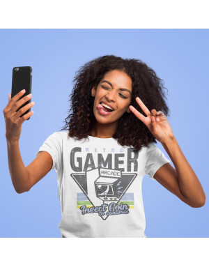 T-shirt 3D animé RETRO GAMER