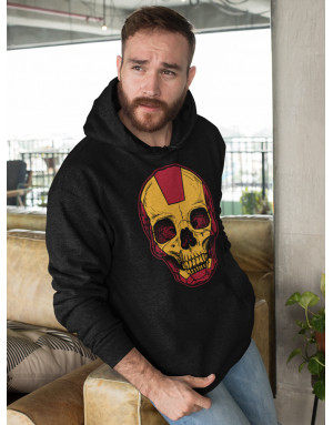 Sweat homme CRÂNE CIBORG IRON MAN