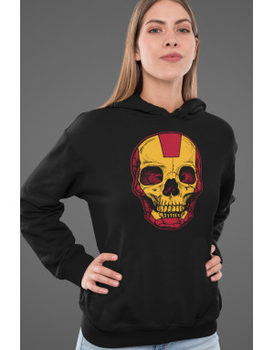 Sweat femme CRÂNE CIBORG IRON MAN