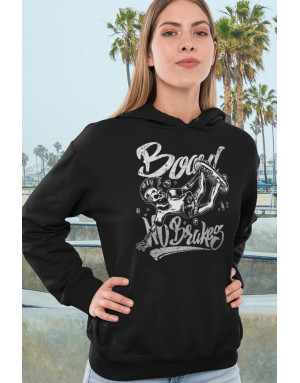 Sweat femme SKATER BOARD NO BRAKES
