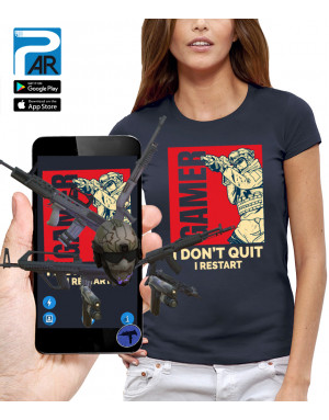 T-shirt 3D animé GAMER