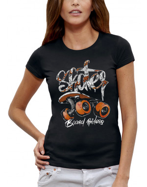 T-shirt Femme SKATES BOARD RIDERS