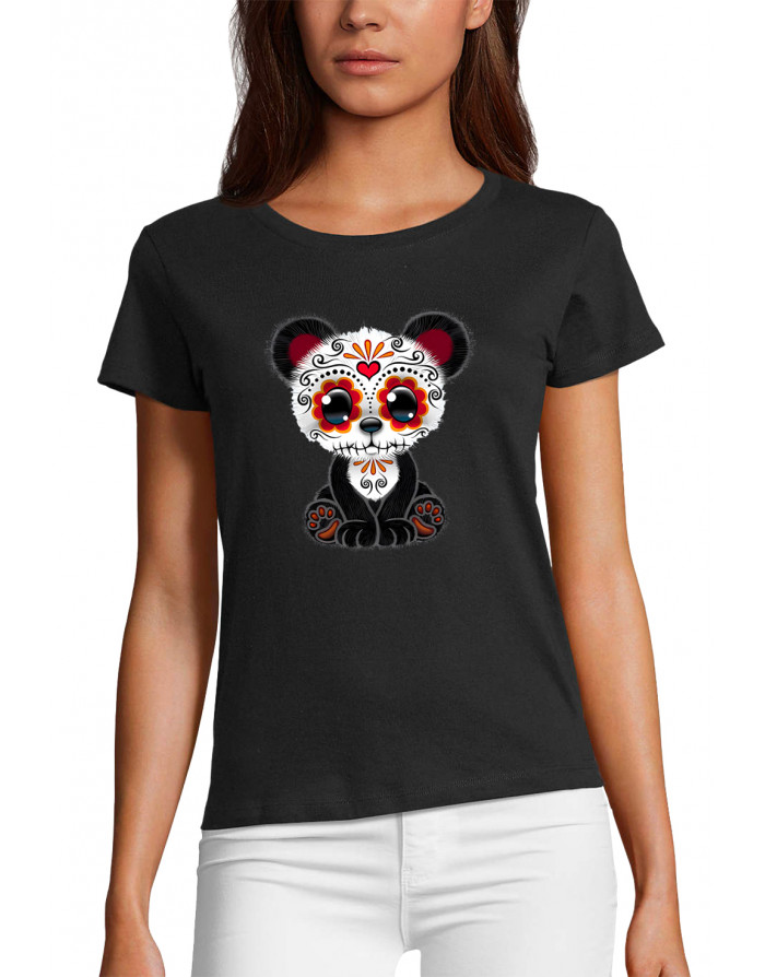 T-shirt Femme PANDA MEXICAIN