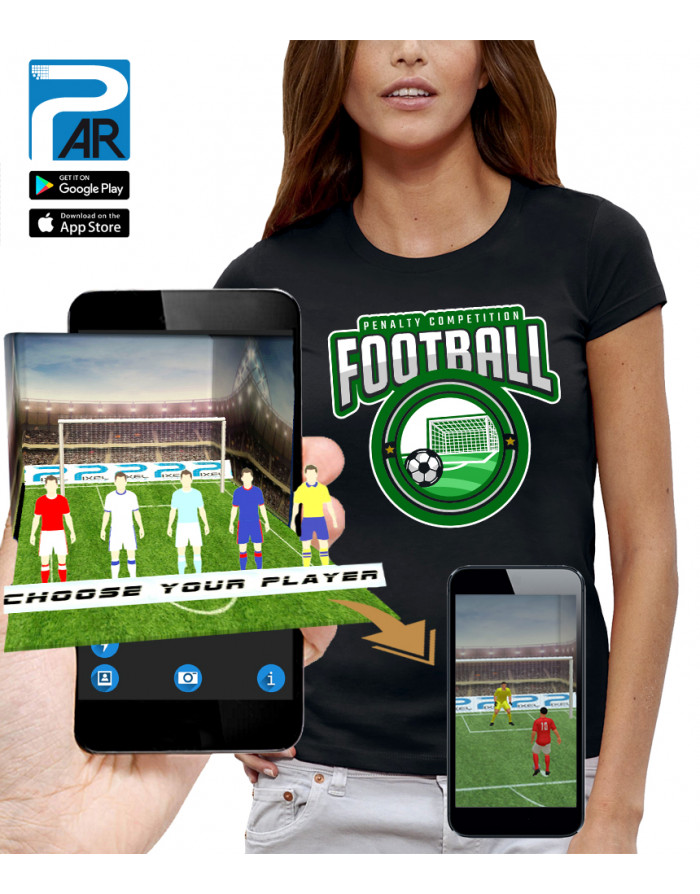T-shirt 3D animé FOOTBALL