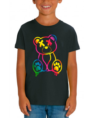T-shirt enfant OURS FLUORESCENT