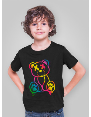 T-shirt enfant OURS FLUORESCENT