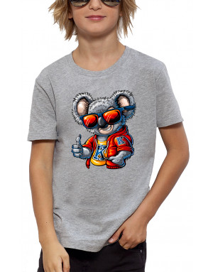 T-shirt enfant KOALA AVEC DES LUNETTES DE SOLEIL