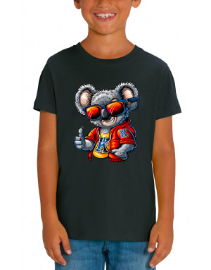 T-shirt enfant KOALA AVEC DES LUNETTES DE SOLEIL