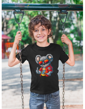 T-shirt enfant KOALA AVEC DES LUNETTES DE SOLEIL