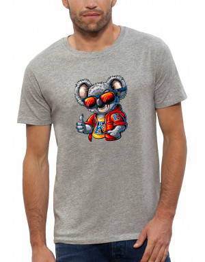 T-shirt homme KOALA AVEC DES LUNETTES DE SOLEIL