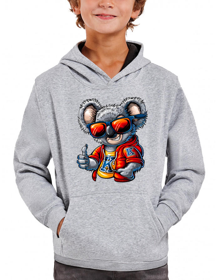 Sweat enfant KOALA AVEC DES LUNETTES DE SOLEIL
