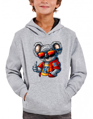 Sweat enfant KOALA AVEC DES LUNETTES DE SOLEIL