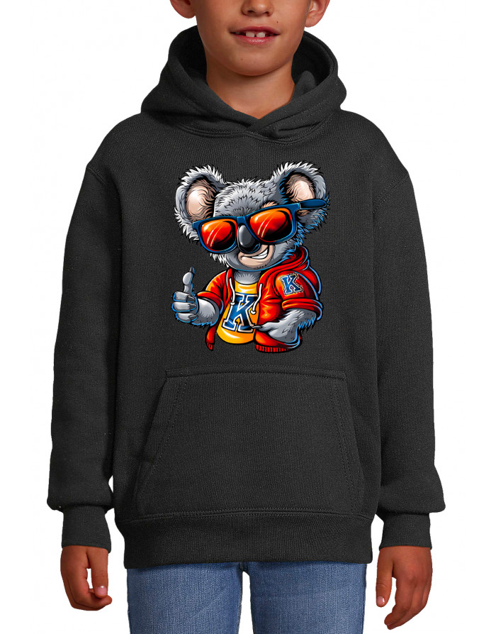 Sweat enfant KOALA AVEC DES LUNETTES DE SOLEIL