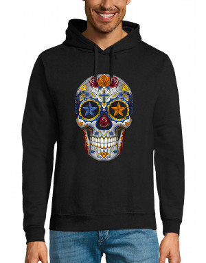 Sweat homme CRÂNE MEXICAIN