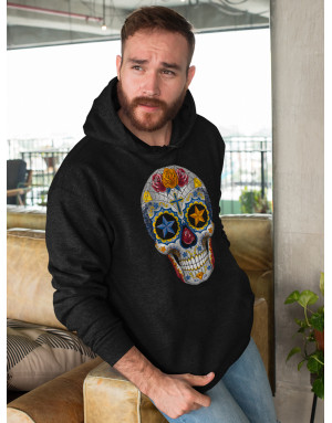 Sweat homme CRÂNE MEXICAIN