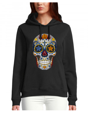 Sweat femme CRÂNE MEXICAIN