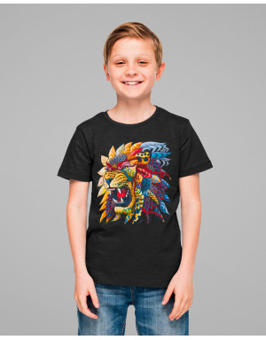 T-shirt enfant LION MASQUE AFRICAIN