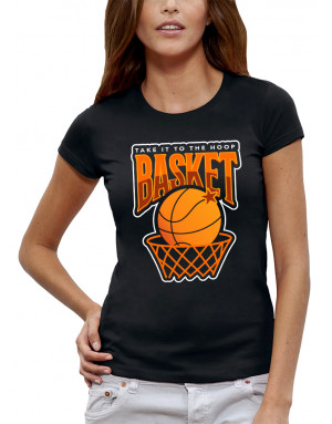 T-shirt 3D animé BASKETBALL