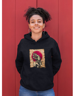Sweat femme SAMOURAÏ JAPONAIS
