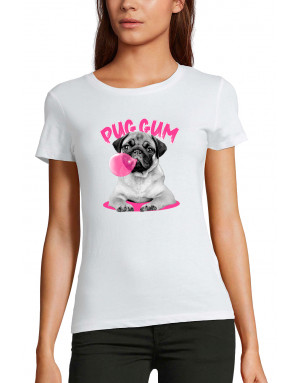 T-shirt Femme PUG GUM