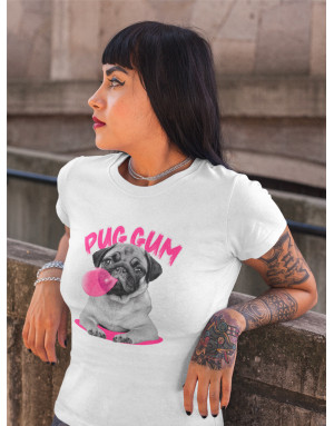 T-shirt Femme PUG GUM
