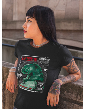 T-shirt Femme T-REX HEAD TARGET
