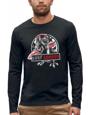 T-shirt SURF SAURUS DINOSAURE - Manches longues