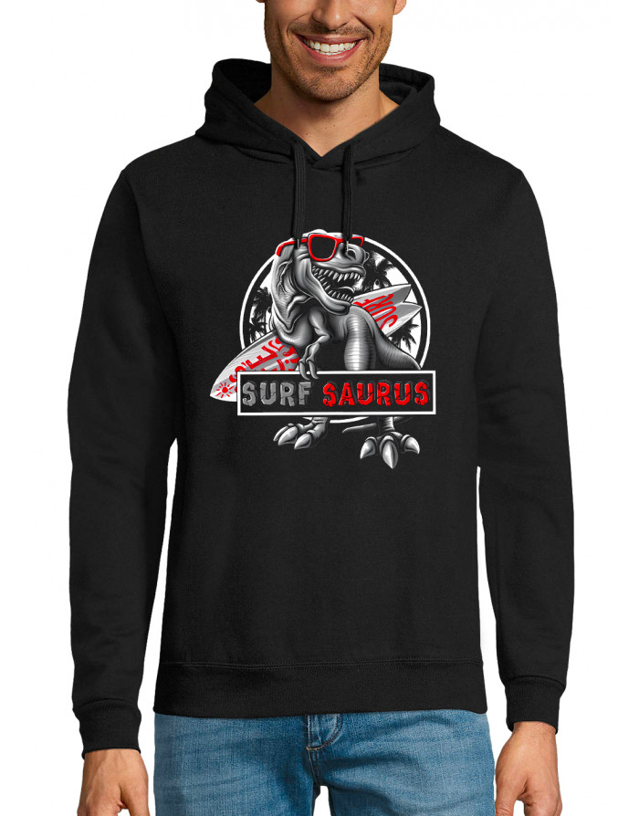Sweat homme SURF SAURUS DINOSAURE