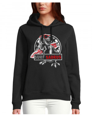 Sweat femme SURF SAURUS DINOSAURE