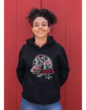Sweat femme SURF SAURUS DINOSAURE