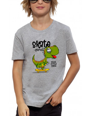T-shirt enfant DINOSAURE SKATER