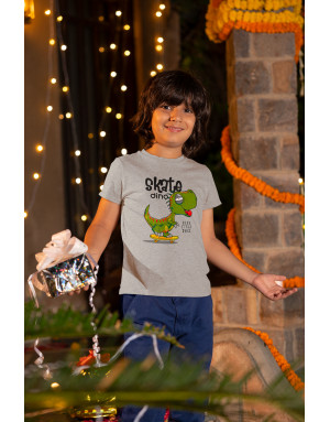 T-shirt enfant DINOSAURE SKATER