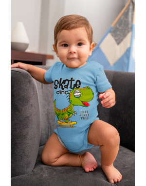 Body Bébé DINOSAURE SKATER