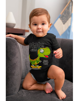 Body Bébé DINOSAURE SKATER